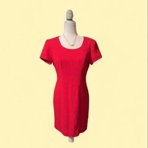 *Vintage** ATRIUM Red Dress
